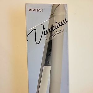 VIVITAR | Vivacious 1” Flat Hair Iron | SMOOTH GLIDE PLATES